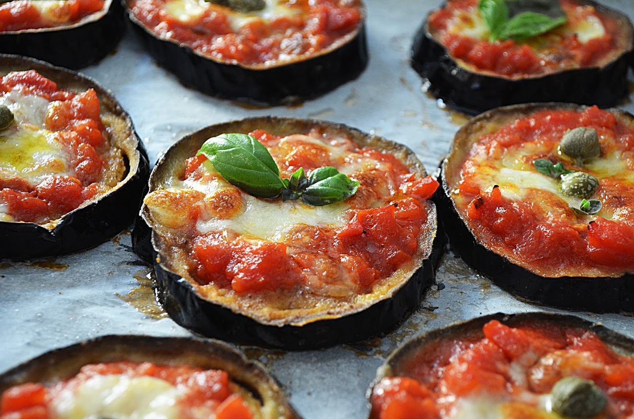 pizzette di melanzane